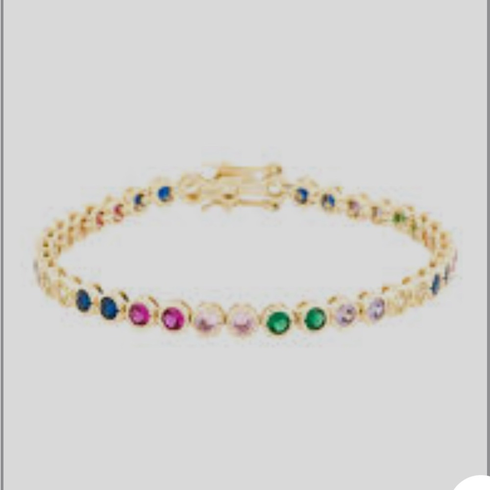 Melinda Maria Baroness Bracelet Multi- colored gems